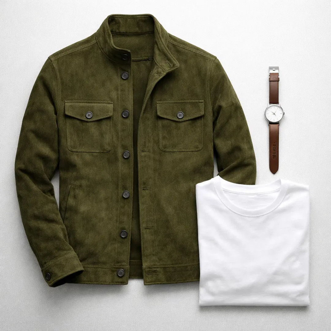 Freddie | Classic Pocket Suede Jacket 7