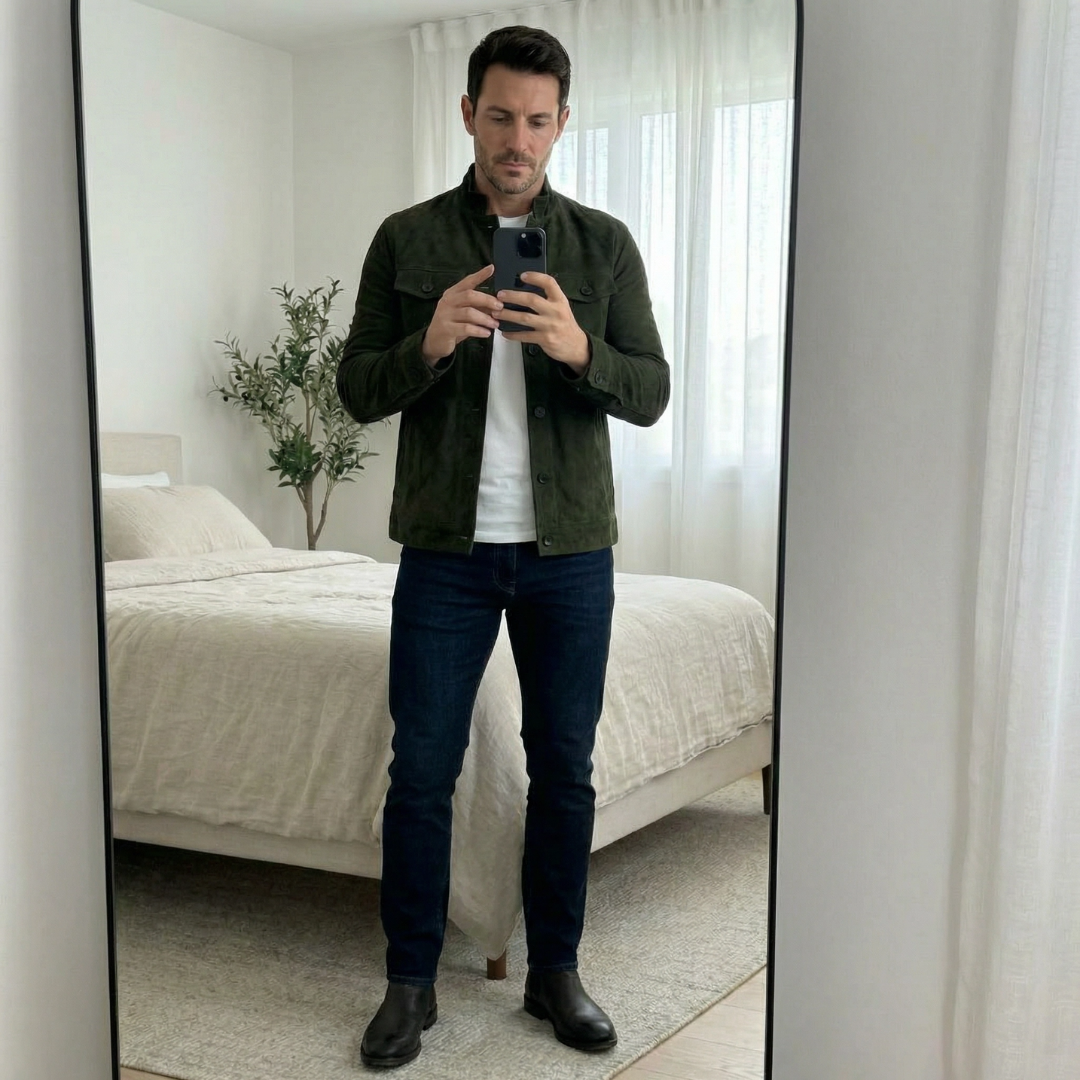 Freddie | Classic Pocket Suede Jacket 8