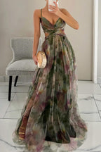 Alexia | Elegant Sleeveless Floral Evening Dress 6