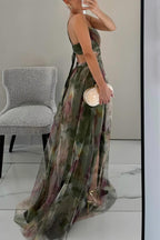 Alexia | Elegant Sleeveless Floral Evening Dress 5