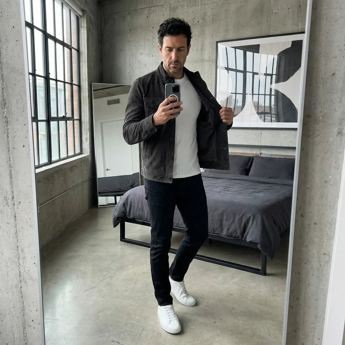 Freddie | Classic Pocket Suede Jacket 11