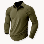 Callan | Casual Long Sleeve Collared Polo 15