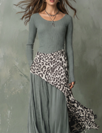 Francesca | Elegant Slim Fit Maxi Dress 2