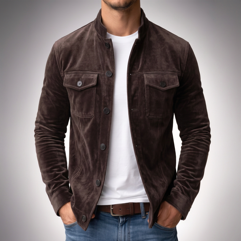 Freddie | Classic Pocket Suede Jacket 5
