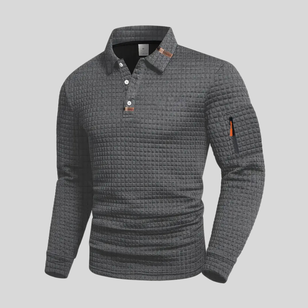 Lachlan | Classic Sleeve Pocket Polo Shirt 1