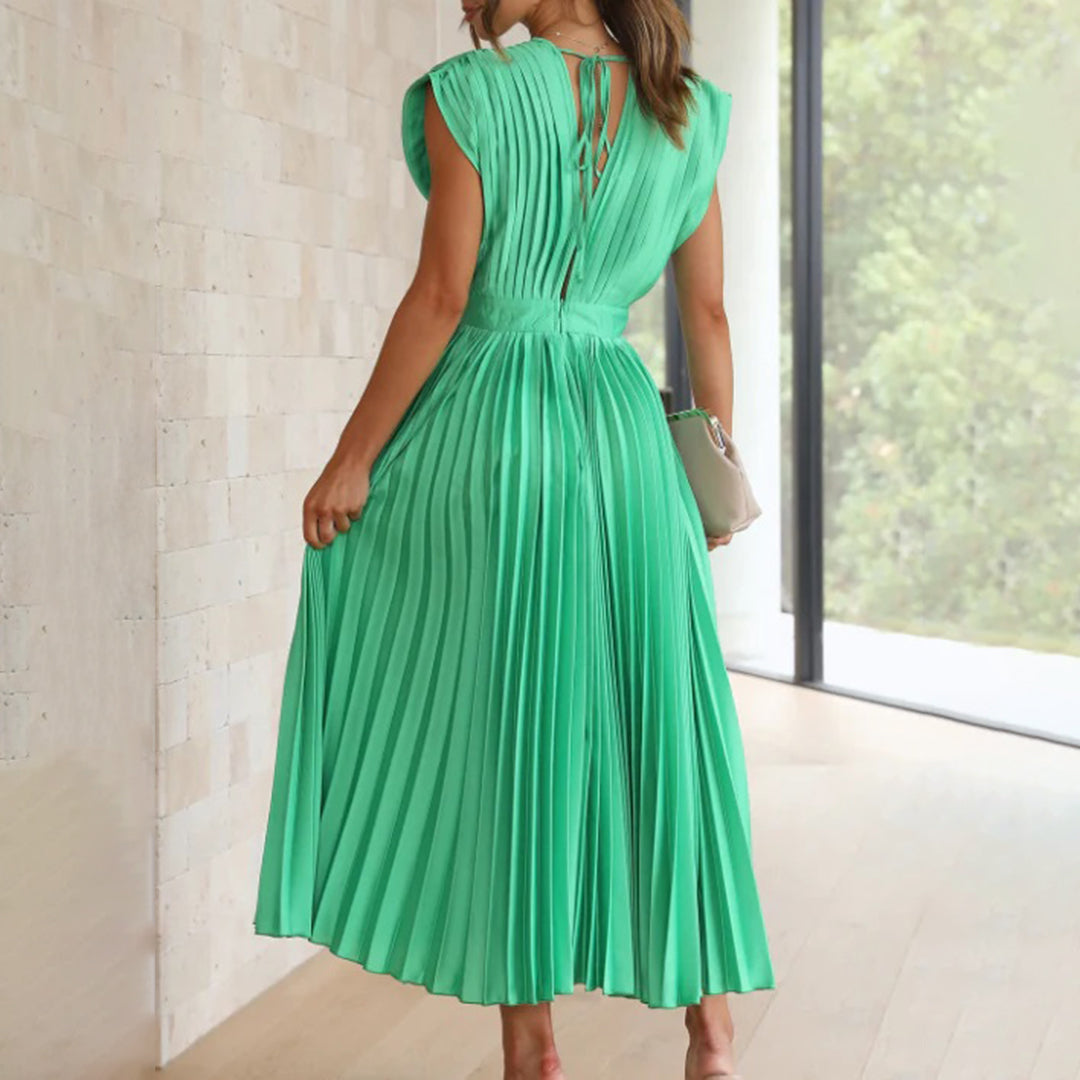 Kimberley | Stylish Sleeveless V-Neck Dress 10