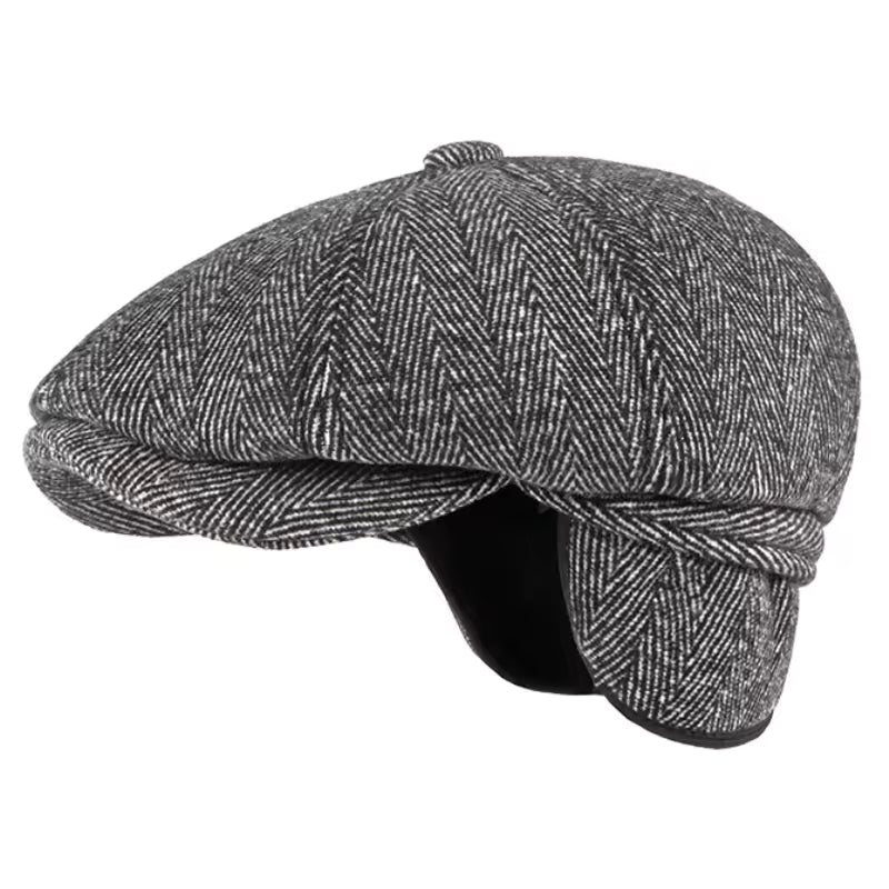Charles | Classic Everyday Blend Flat Cap 8
