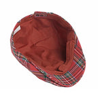 Harrison | Classic Plaid Flat Cap 9