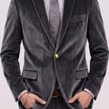 Harrison | Vintage Tailored Fit Corduroy Blazer Jacket 1