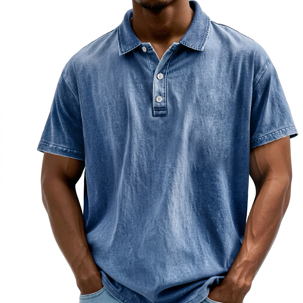 Hawthorne | Casual Washed Polo Shirt 6
