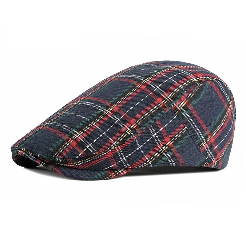 Harrison | Classic Plaid Flat Cap 4