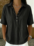 Quinley | Casual Button-Up Collar Shirt 7
