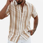 Isaac | Casual Striped Shirt Button Up Shirt 5