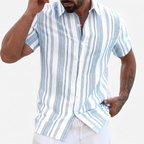 Isaac | Casual Striped Shirt Button Up Shirt 4