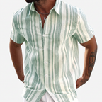 Isaac | Casual Striped Shirt Button Up Shirt 2