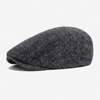 James | Classic Herringbone Stitch Flat Cap 1