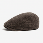 James | Classic Herringbone Stitch Flat Cap 2