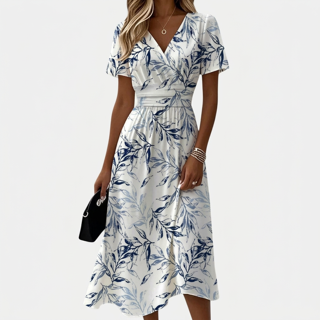 Jodie | Stylish Floral Midi Dress 4