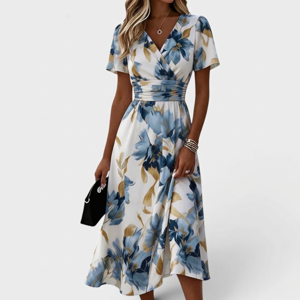 Jodie | Stylish Floral Midi Dress 3