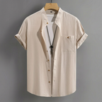 Kael | Textured Casual Short Sleeve Shirt 4