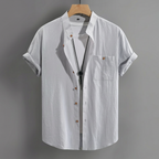 Kael | Textured Casual Short Sleeve Shirt 3