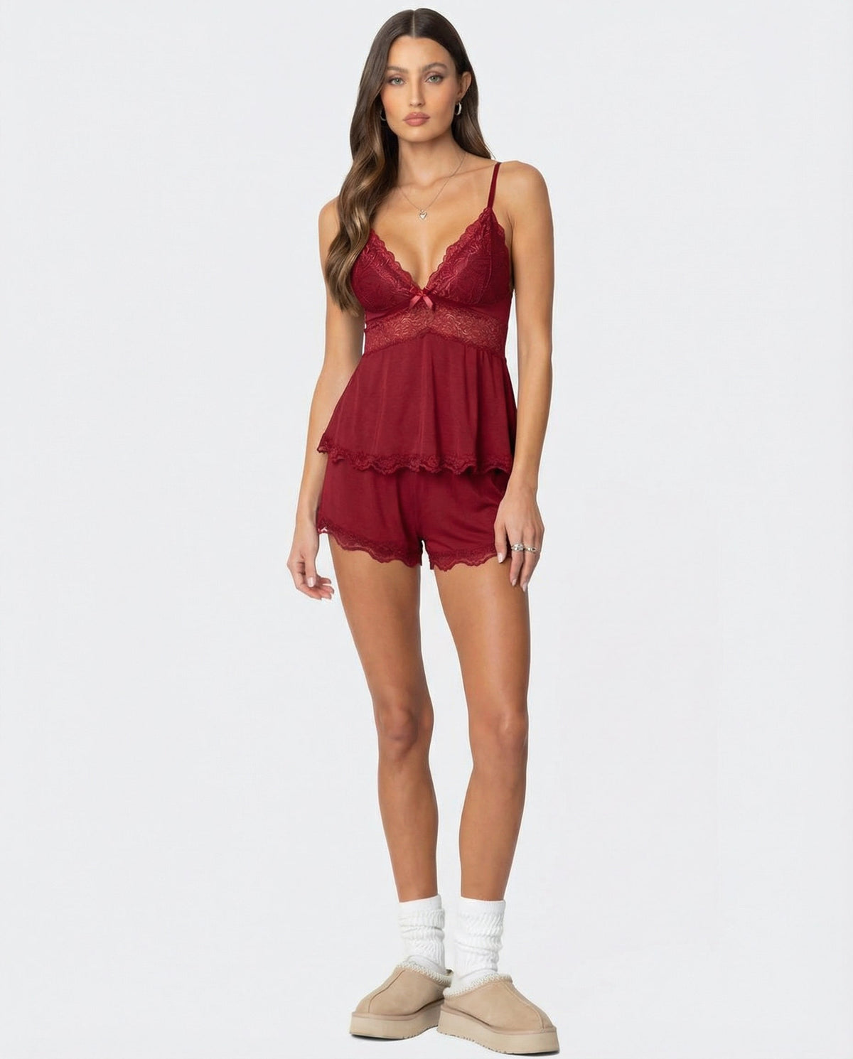 Eliza | Delicate Lace Camisole Set 11
