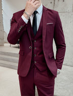 Kane | Single Breasted Two-buttons 3 Pieces Suit 1