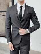 Kane | Single Breasted Two-buttons 3 Pieces Suit 2