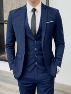 Kane | Single Breasted Two-buttons 3 Pieces Suit 4