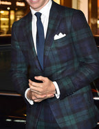 Gareth | Single Breasted One-Button Plaid Jacket 1