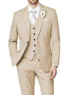 Nathan | Formal Notch Tailored One-Button Suit 8
