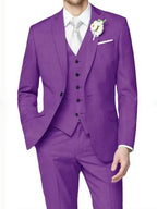 Nathan | Formal Notch Tailored One-Button Suit 6
