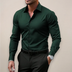 Nathan | Stylish Tailored Long Sleeve Shirt 3