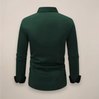 Nathan | Stylish Tailored Long Sleeve Shirt 8