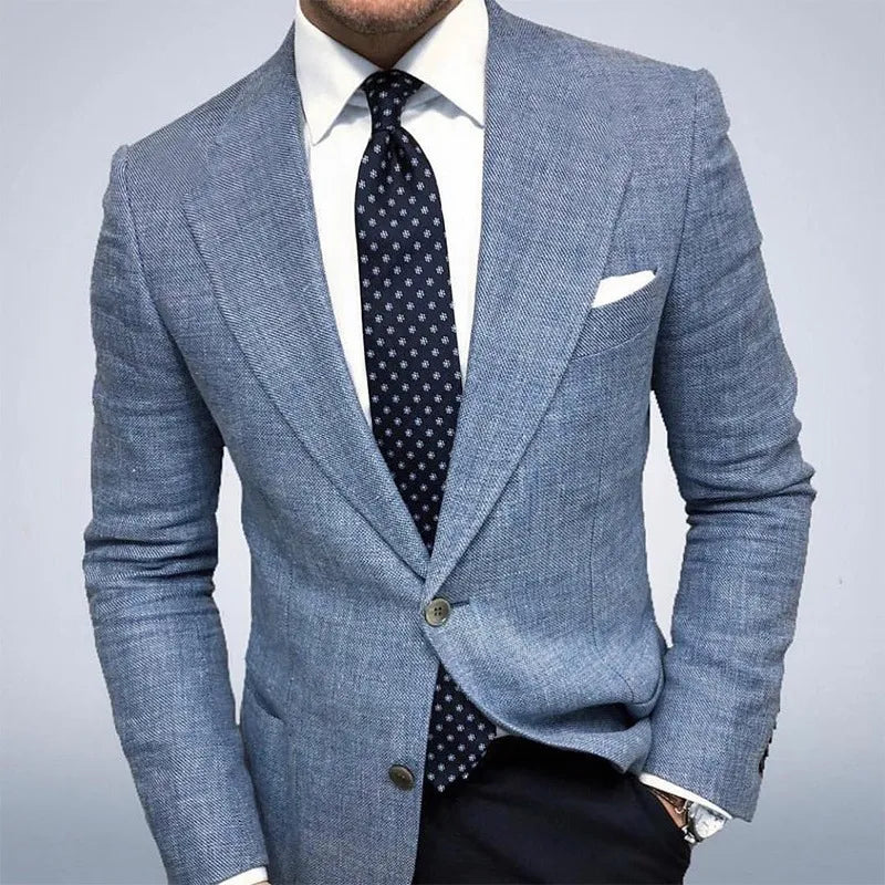 Harrison | Classic Textured Slim-Fit Blazer 2