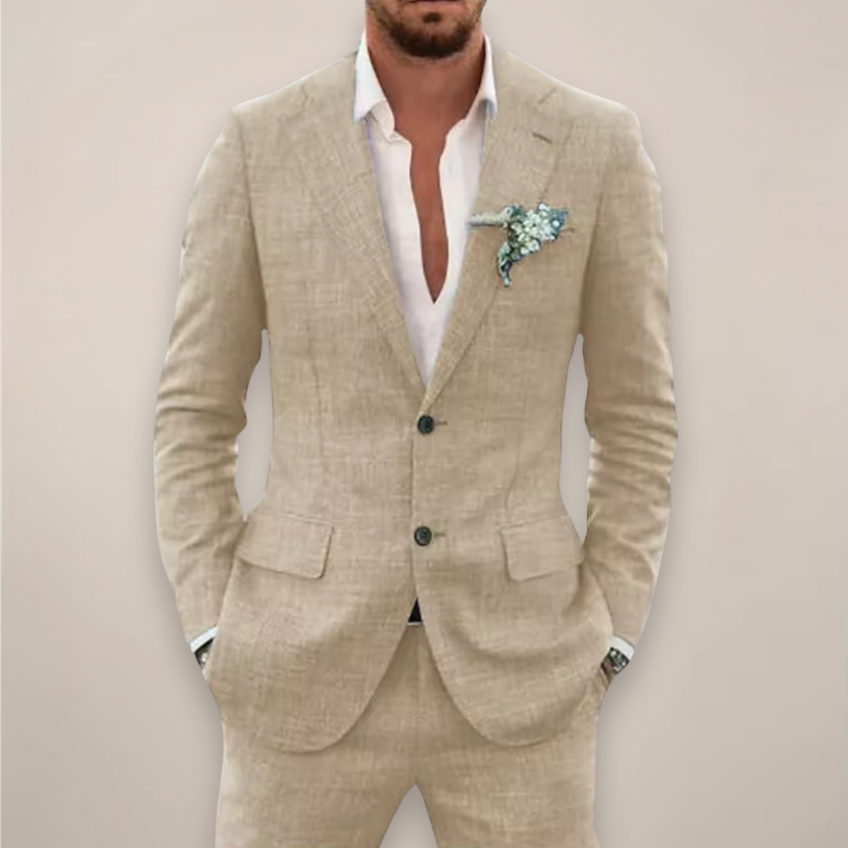 William | Stylish Tailored Two-Piece Suit 3