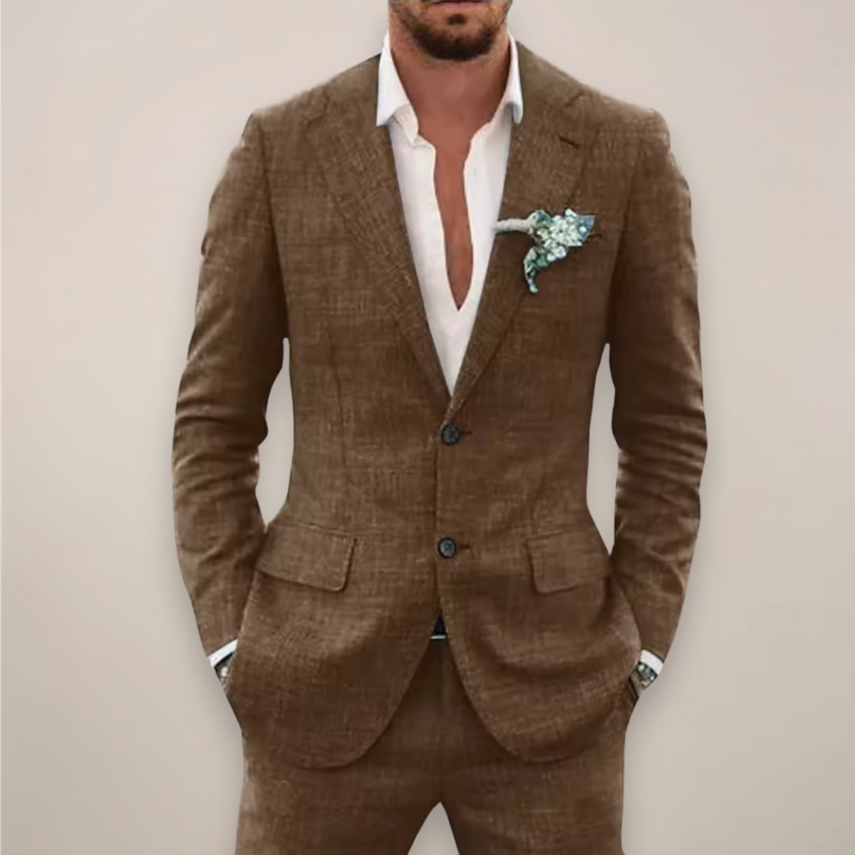 William | Stylish Tailored Two-Piece Suit 8