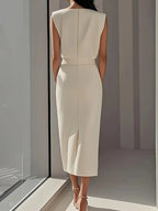 Dalia | Midi Dress with Side Slit 2