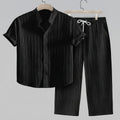 Mitchell | Classic Collar Shirt and Pant Set 1