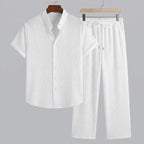 Mitchell | Classic Collar Shirt and Pant Set 2