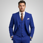 Morgan | Classic Tailored 3-Piece Solid Suit 1