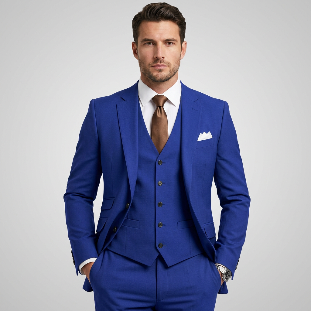 Morgan | Classic Tailored 3-Piece Solid Suit 1