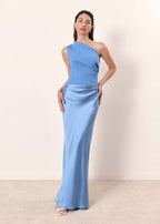 Isabella | Elegant One Sleeve Maxi Dress 8