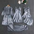 Rosanne | Elegant Five-Piece Pyjama Set 5