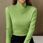 Marigold | Sculpted Soft-Touch Turtleneck 2