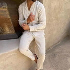 Westley | Timeless Long Sleeve and Fitted Pant Set 2