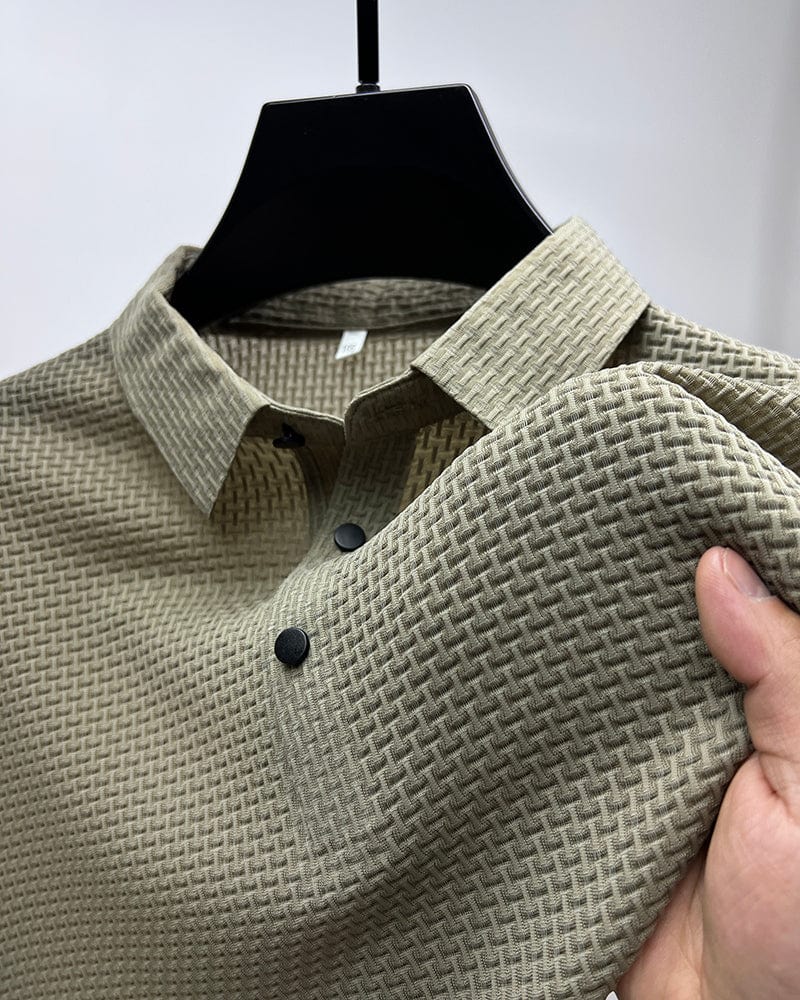 Hadrian | Stylish Button-Up Polo Shirt 3