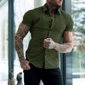 Gideon | Slim Fit Short Sleeve Shirt 6