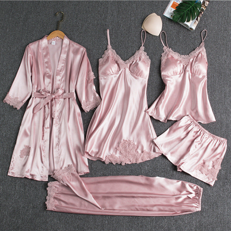 Rosanne | Elegant Five-Piece Pyjama Set 3