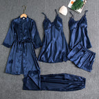 Rosanne | Elegant Five-Piece Pyjama Set 1